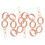4Pièces Sac Rose Vintage Pour Usage Décoratif 1