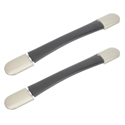 8Stk Schwarze Kofferknebel Legierung, Modern