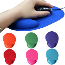 Egérpad, ergonomikus egérpad gél csuklótámasszal, EVA anyagú gamer egérpad, nem EVA talp számítógéphez, ölbe tett táskához