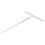 2Pcs Ergonomic Silver Crepe Wand and Pancake Spreading Tool 1