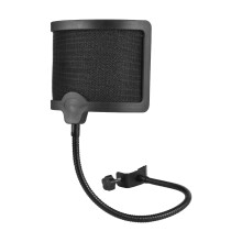 OWSOO U-Type Pop Filter with Flexible Shaft, Acoustic Wind Screen for Microphone – Compatible with Studio, Radio, Vocal Recording