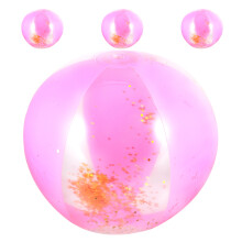 16Pièces Balles De Jeu Pour Enfants PVC Rose Durable Et