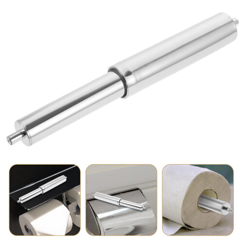 Utdragbar toalettpappersrulle – Silver