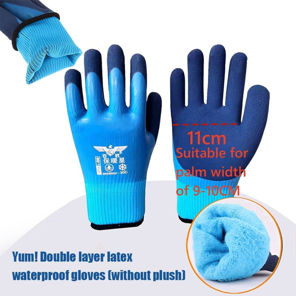 30 Degrees Cold Storage Anti-Freeze Unisex Labor Protection Gloves Fishing Cold-Proof Thermal Windproof Work Gloves 9399596507699