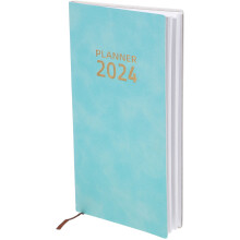 5Pièces Cahier Planification 2024 Vert Pratique Et Pour Voyage