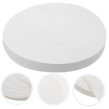 Papier filtre qualitatif 18 cm, débit moyen, 100 unités