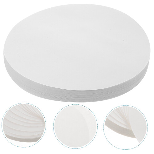 Kvalitativt filterpapir 18 cm medium flow 100 stk.