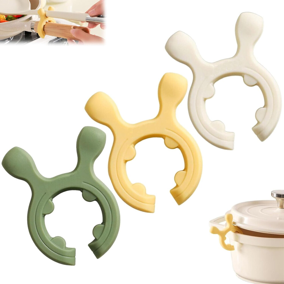Silicone Pot Handle Spatula Rack Non-Slip Heat-Resistant 9132278184845