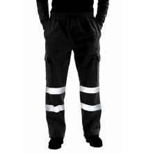 Fashion Cargo Pants Mens Road Work High Visibility Rainpants Pocket Work Pants with Reflective Strip