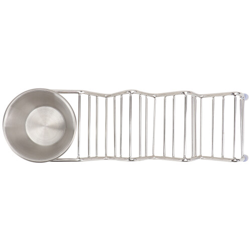 3Stk Küchen Taco Halter Pancake Display Regal Silber