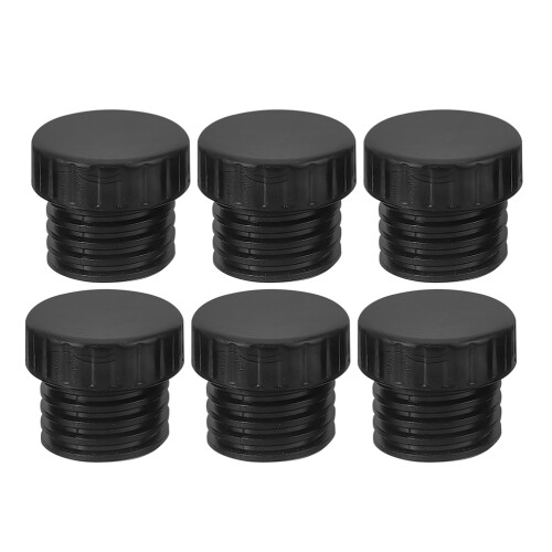 6Pièces Protecteurs Prises Lumière Pe Noir Facile Pose