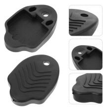Bike Cleat Cover 2Pcs with Compact and Self-locking for Cyclists in Black