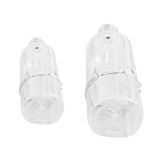 6Stk Großvolumige Plastik Trinkflasche Für Kleine Transparent