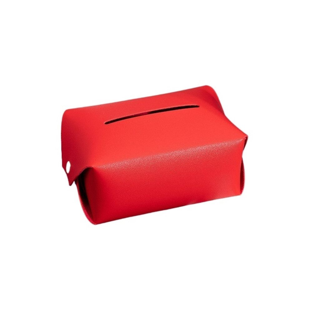 2Pcs Car Tissue Holder, Pu Leather Backseat Tissue Case Holder For Car, Sun Visor Napkin Holder, Sun Visor Mask Holder 9399596505176