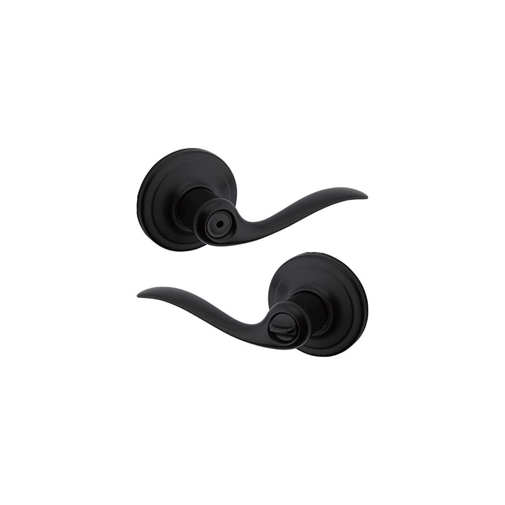 Tustin Interior Privacy Door Handle Matte Black Reversible 9097180979135