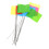 40Pcs Assorted Markers PVC Flags with Steel Wire for Yard 1