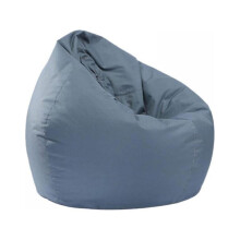 Bean Bag Chair Cover (No Filler) for Kids and Adults | Stuffed Animal Storage | Durable Zipper