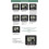 Wireless Water Level Indicator Gauge Water Tank Sensor Liquid Level Sensor Digital Thermometer Clock Water Level Meter 6