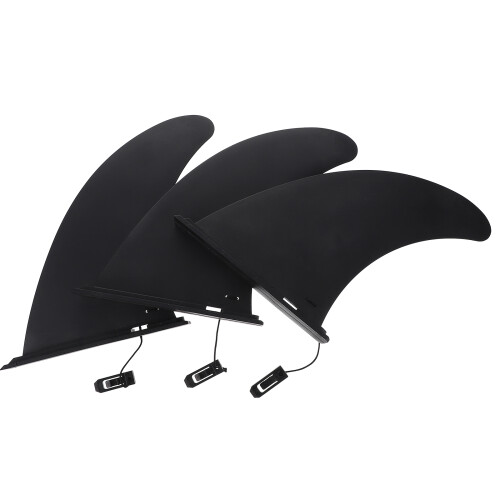 6Pièces Clips Centre Nylon Noires Pour De Surf