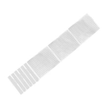 Divisori per cassetti regolabili in plastica (4 pezzi)