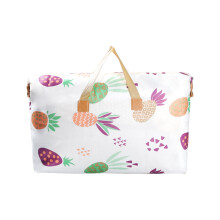 Bolsa de almacenamiento para debajo de la cama con ventana transparente y asas reforzadas.