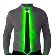 LED Tie, Light Up Tie Light Up Neck Ties Man Light Up Fanny Ties Novelty Necktie For Men LED Light Up Ties