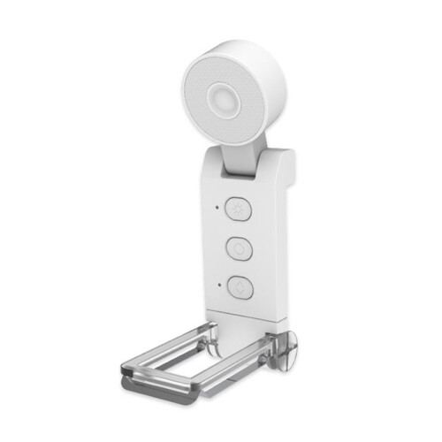 USB Clip Reading Light Folding Book Light Led Reading Light Portable Rechargeable Book Light 6 Brightness Dimmabl White B