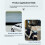433MHz Universal Garage Door Opener Remote Control Wireless 4-Button Key Duplicator Clone Electric Gate Transmitter B 3
