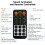 Portable  Disco  Light for Party, RGB DJ Strobe Light with Remote Control and USB Cable,Activated Stage Lights 5