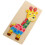 2Pièces Puzzle Animaux Bois Girafe Jeu Éducatif Durable 1