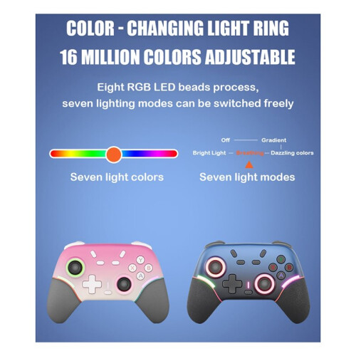 Multi-Platform Wireless  Game Controller for  PS Android IOS PC Ergonomic Joystick with Dual Vibration B 1