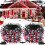 2-pack 50 meter warmwitte LED-kerstverlichting 1