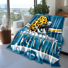 Jacksonvillen jalkapallopeitto flanellilla 60x50 tuumaa