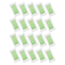100Pièces Bandes Cire Corps Et Vert Pour Femme Portable