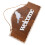 2Pièces Porte Ouvrir Fermer Bois Motif Marron 1
