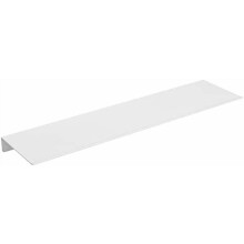Witte metalen zwevende plank, 20 inch