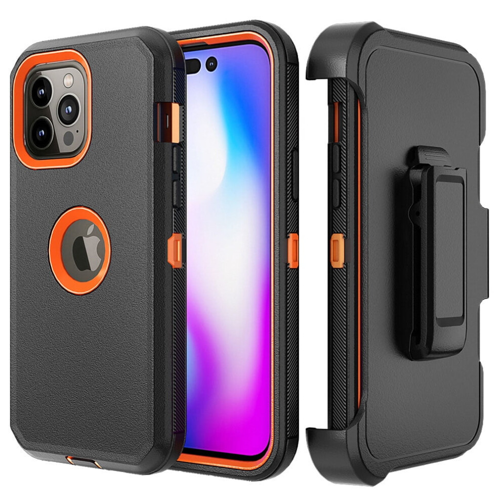 Iphone 14 Pro Case With Belt Clip Military-Grade Shockproof 9370362234537