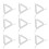 50Pièces Supports Triangulaires Pour En Fer 1