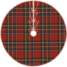 Royal Stewart Tartan Christmas Tree Skirt
