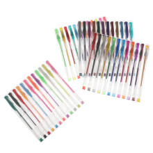96Pièces Stylos Gel Multicolores Plastique Parfaits Pour