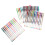 96Pièces Stylos Gel Multicolores Plastique Parfaits Pour 1