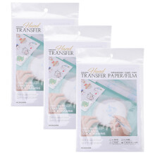 3Sets Wit Wateroplosbaar Borduurpapier Voor T-Shirts En Canvas DIY