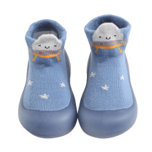 Bjutir Toddler Baby Non Slip Socks Shoes With Pinch Ankles Soft Comfortable Kids Walking Shoes 19(0-6 Months)