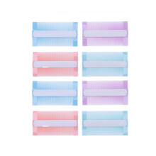 24Pcs Pet Comb Double Sided Fine Tooth Plastic Combs Assorted Colors
