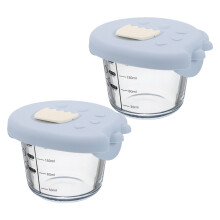 4Pièces Bocaux Empilables Bébé En Pour Collations Repas