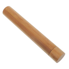 4Pièces Tube En Bambou Solide Pour Stockage Et Expédition