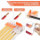 90 Pcs Wire Connector Kit - Compact Splicing Connectors for Electrical Wires Solid Stranded and Flexible Wires 6