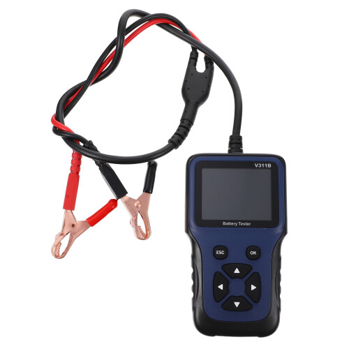 2Pcs Car Battery Checker Auto Supplies Compact Design Assorted Color