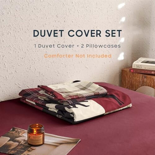 Rustieke Lodge dekbedovertrekset, queensize 1