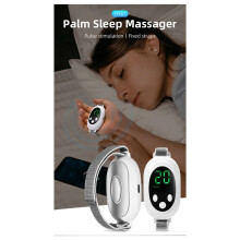 Conveniente Ayuda Portátil para Dormir EMS Ayuda para Dormir Calmante de Corriente Ajuste de Varios Niveles Ayuda Inteligente para Dormir USB